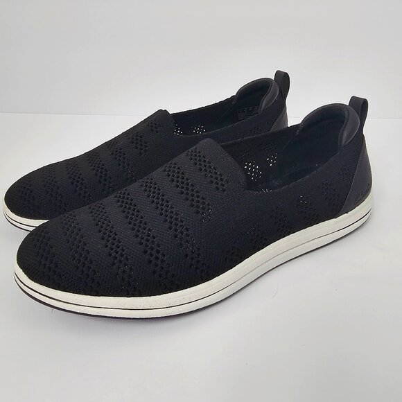 Clarks Cloudsteppers Breezy Izzy Women's Black Slip On Comfort Loafers Size 8.5M - Picture 1 of 11